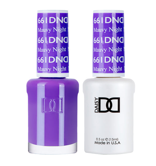 DND Gel and Lacquer # 661- # 670