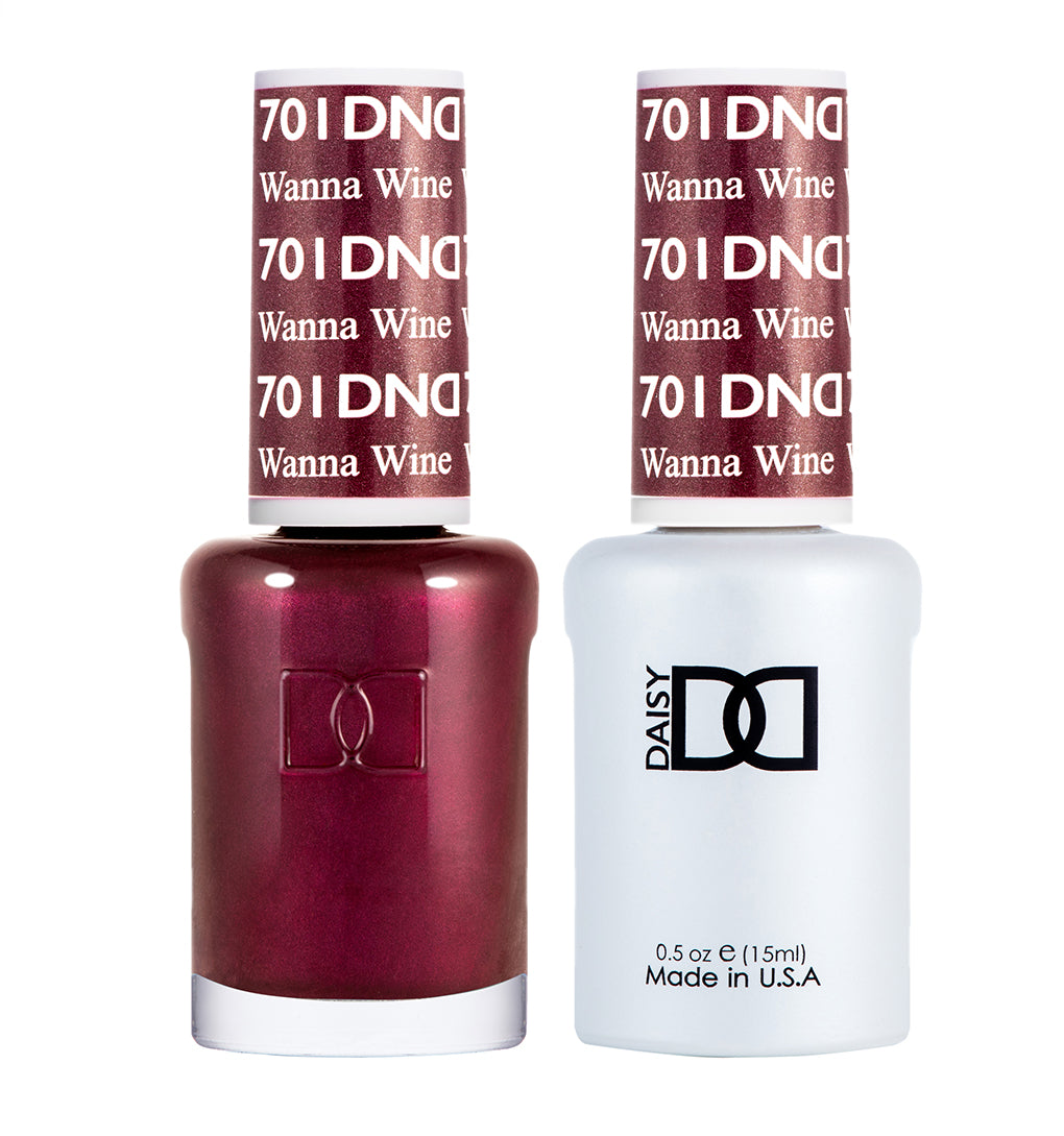DND Gel and Lacquer # 701-# 710
