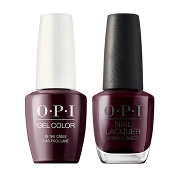 OPI F62 In The Cable Car-Pool Lane - Gel Polish & Matching Nail Lacquer Duo Set 0.5oz