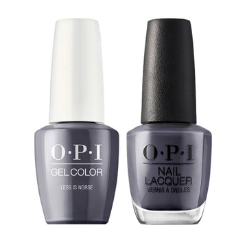 OPI I59 Less is Norse - Gel Polish & Matching Nail Lacquer Duo Set 0.5oz