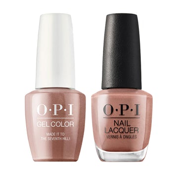 OPI L15 Made It To the Seventh Hill! - Gel Polish & Matching Nail Lacquer Duo Set 0.5oz