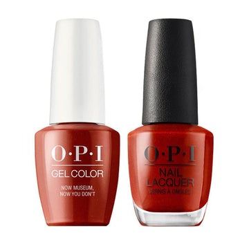 OPI L21 Now Museum, Now You Don't - Gel Polish & Matching Nail Lacquer Duo Set 0.5oz