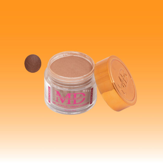 md powder for acrylic nails in brown color
