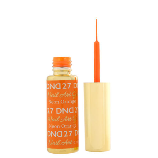 DND - Gel Nail Art Liner - Neon Orange - #027