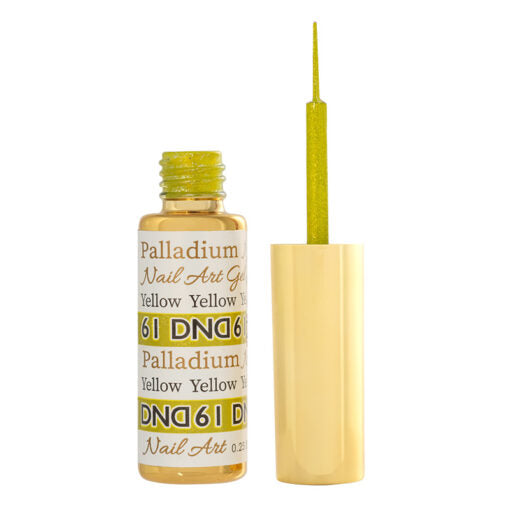 DND - Gel Nail Art Palladium Liner - Yellow - #061