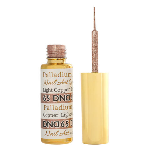 DND - Gel Nail Art Palladium Liner - Light Copper - #065