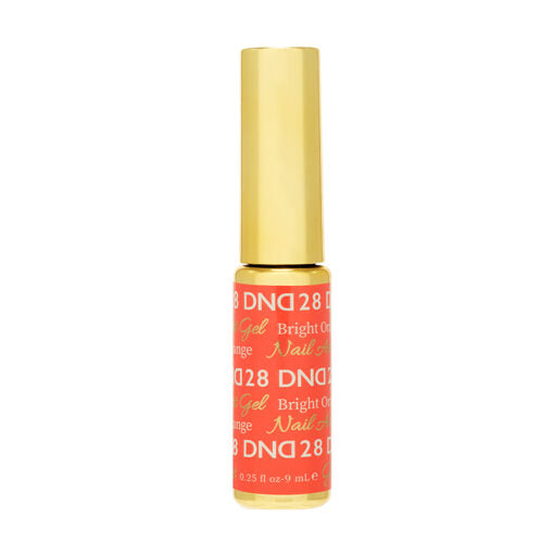 DND - Gel Nail Art Liner - Bright Orange - #028