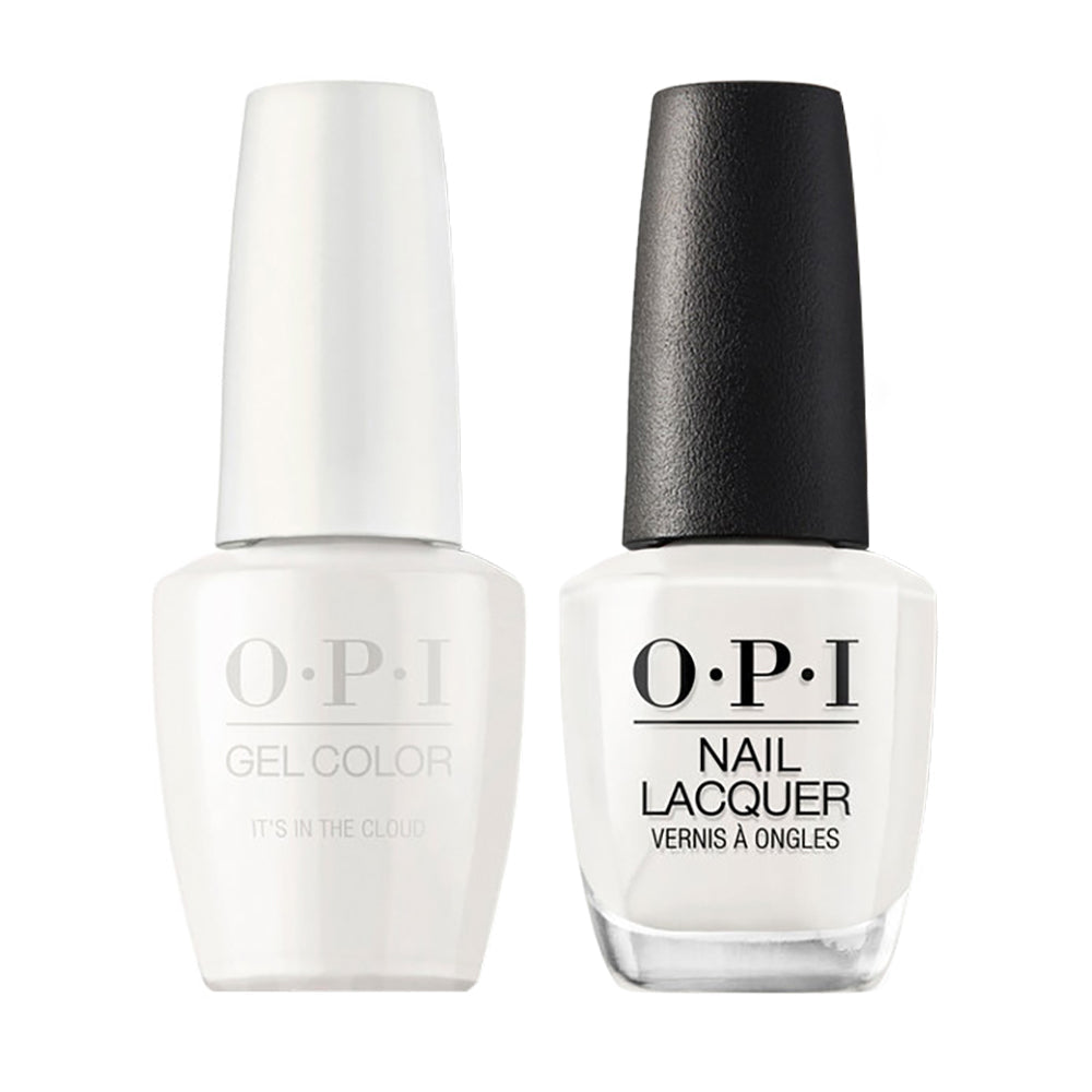 OPI T71 It's in the Cloud - Gel Polish & Matching Nail Lacquer Duo Set 0.5oz