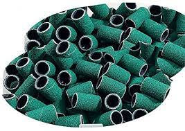 Pack of 250 Sanding Bands for Nail Drill ( Green, White) ( Xtra Fine, Fine, Medium, Coarse, Xtra Coarse)