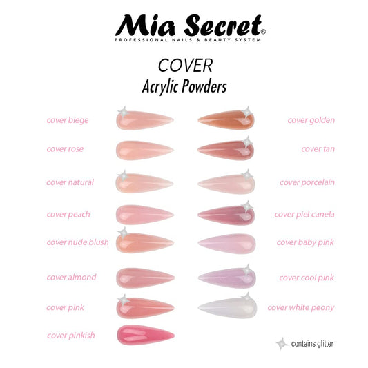 Mia Secret - Cover Nude Blush Acrylic Powder 8oz
