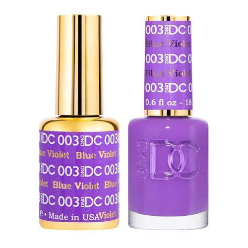 DND DC Gel and Lacquer # 001-# 010