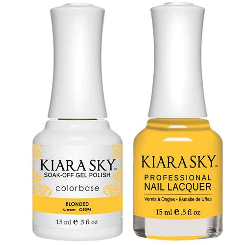 Kiara Sky 5092-5100 - All-In-One Gel Polish & Matching Nail Lacquer Duo Set - 0.5oz