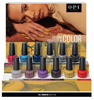 OPI Gel and Lacquer Fall 2022 Wonders Collection 12 PC Display