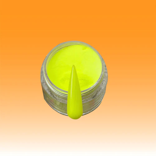 md powder for acrylic nails in orange color