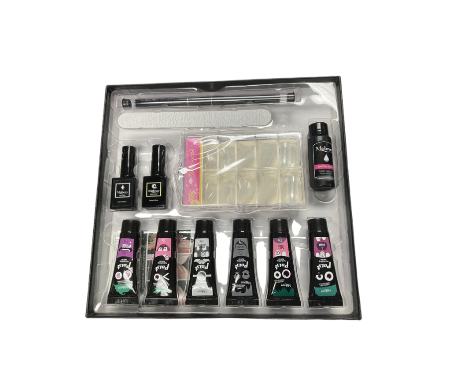 All in One 10pcs Acryl Poly Gel Manicure Kit - Foundation 10 Shades –  PHOERA® COSMETICS UK